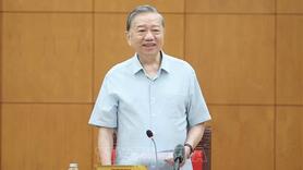 Tổng Bí thư Tô Lâm chủ trì cuộc làm việc về một số nội dung của Luật Đất đai (sửa đổi) và các luật có liên quan