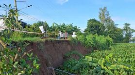 An Giang: Sạt lở bờ sông tại xã đầu nguồn Phú Hữu