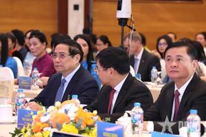 Thủ tướng Phạm Minh Chính dự Hội nghị tổng kết, đánh giá và tôn vinh hành trình hỗ trợ phụ nữ khởi nghiệp