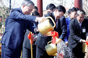 Công viên Hữu nghị Lào - Việt Nam: Tài sản tinh thần quý báu trường tồn