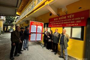 Nhiều địa phương sẵn sàng cho ngày bầu cử 15/3