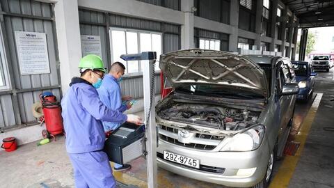 Hà Nội nghiên cứu phương án nhằm giảm ùn ứ phương tiện đăng kiểm