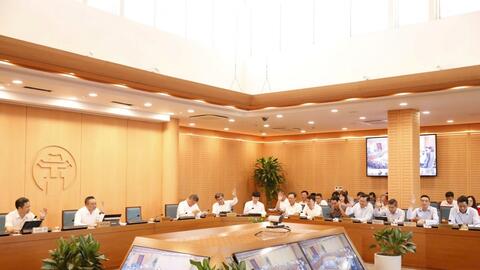 Xem xét đề án giao thông thông minh trên địa bàn TP Hà Nội