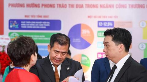 Phó Thủ tướng Lê Thành Long dự Đại hội thi đua yêu nước ngành Công Thương lần thứ IV