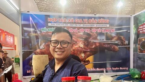 Hương vị núi rừng lan tỏa giữa Hội chợ Mùa Thu