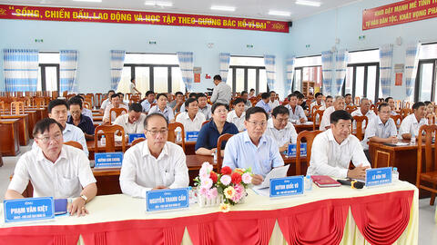 Xã Hòa Minh phấn đấu năm 2026 sản lượng tôm đạt 5.836 tấn