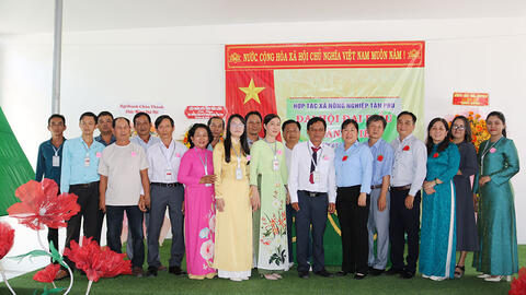 Hợp tác xã Nông nghiệp Tân Phú tổ chức Đại hội đại biểu thành viên nhiệm kỳ 2026 - 2030