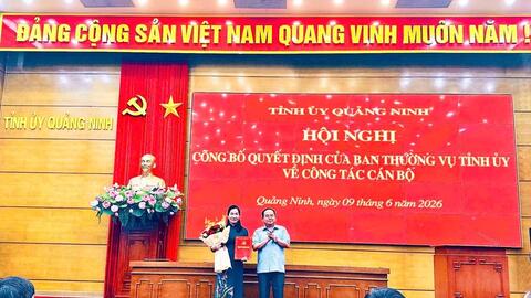 Phó chủ tịch tỉnh Quảng Ninh làm Trưởng ban Tuyên giáo và Dân vận Tỉnh ủy