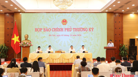 Họp báo Chính phủ thường kỳ: Tăng trưởng GDP ước đạt 9,01%, cao nhất trong 15 năm