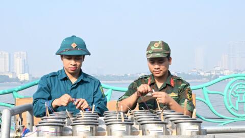 Hà Nội: Khẩn trương hoàn thành các trận địa bắn pháo hoa phục vụ kỷ niệm Ngày Giải phóng Thủ đô