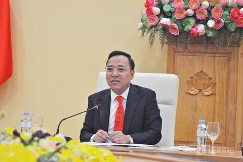 Thứ trưởng Nguyễn Hoàng Long làm việc với Tập đoàn NOVATEK về LNG
