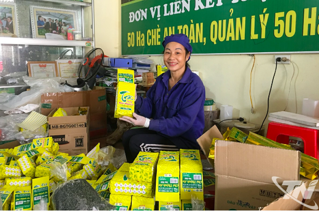 Chè Thái Nguyên đã nổi tiếng cả nước. Ảnh minh hoạ