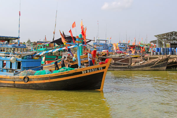 Từ đầu năm 2025 đến nay, tỉnh không có tàu khai thác thủy sản vi phạm vùng biển nước ngoài. Ảnh: BÁ THI