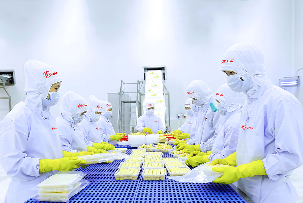 Tỉnh có lợi thế về nguồn nguyên liệu nông, thủy sản phong phú, đa dạng, là nền tảng cho sự phát triển của các ngành công nghiệp chế biến. Ảnh: CẨM TRÚC