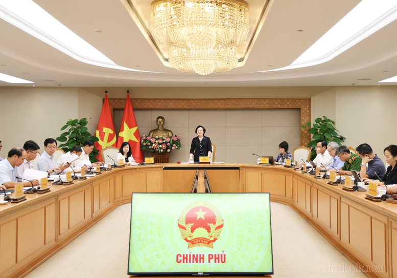 Phiên họp của Ban Chỉ đạo liên ngành Trung ương về An toàn thực phẩm - Ảnh: VGP/Thu Giang