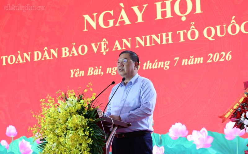 Phó Thủ tướng Thường trực Phạm Gia Túc phát biểu tại Ngày hội. Ảnh: VGP/Phương Nguyên