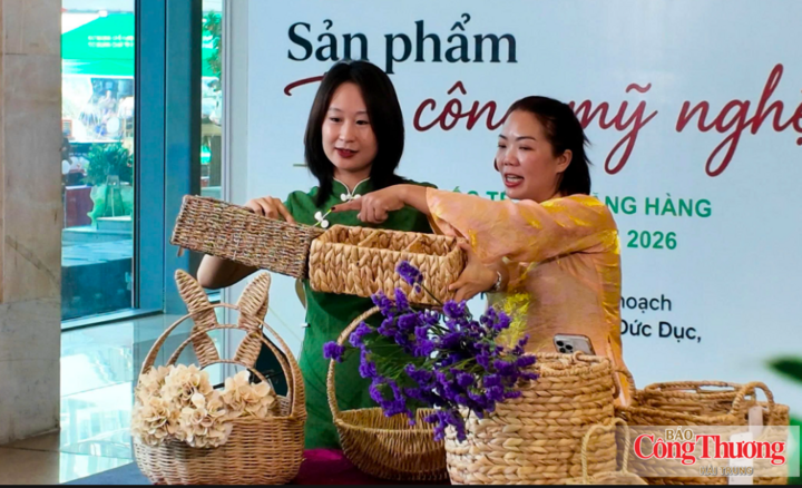 Sản phẩm làng nghề "lên sóng".