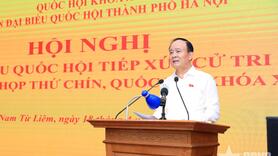 Đoàn đại biểu Quốc hội TP Hà Nội tiếp xúc cử tri các quận Cầu Giấy, Thanh Xuân, Nam Từ Liêm