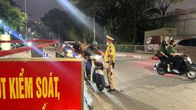 Hà Nội: Tăng cường xử lý vi phạm về nồng độ cồn trong đêm
