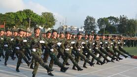 Nỗ lực tập luyện để góp phần thể hiện sức mạnh Việt Nam