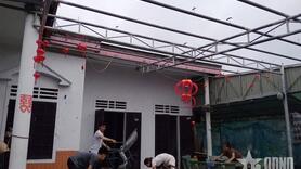 Hà Tĩnh: Lốc xoáy làm 27 ngôi nhà bị thiệt hại