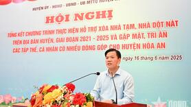 Huyện Hòa An (Cao Bằng): Hỗ trợ xây mới và sửa chữa 1.352 nhà tạm, nhà dột nát giai đoạn 2021-2025
