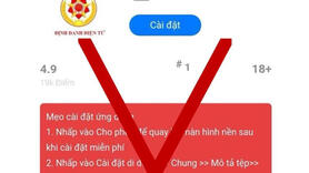 Bộ Công an cảnh báo thủ đoạn lừa đảo cài ứng dụng VNeID giả chứa mã độc