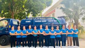Thu gom chất thải trong chăn nuôi bò, hướng tới giảm phát thải mê-tan