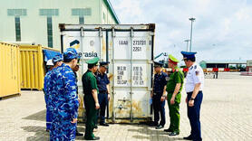 Hải quan chủ trì bắt giữ hơn 25 tấn vỏ đạn quân dụng tại Hải Phòng