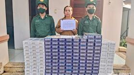 Biên phòng An Giang: Liên tiếp bắt giữ các vụ vận chuyển thuốc lá ngoại nhập lậu