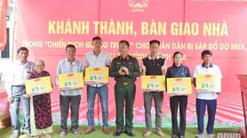 Niềm vui bên ngôi nhà tránh lũ