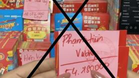 Cảnh giác với thẻ cào trúng thưởng online