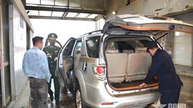 Hà Tĩnh: Tăng cường an ninh tại Cửa khẩu quốc tế Cầu Treo dịp Tết Nguyên đán