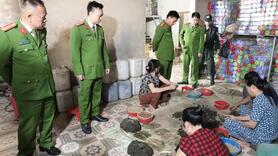 Phá đường dây sản xuất thuốc Đông y tăng cân giả ở Hà Tĩnh