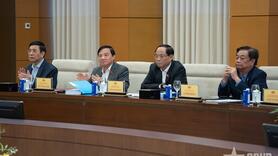 Chủ tịch Quốc hội Trần Thanh Mẫn chủ trì Hội nghị trực tuyến toàn quốc triển khai công tác bầu cử