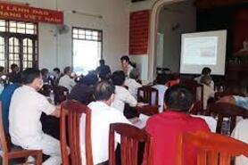 Bình Định: Đối thoại trực tiếp với người dân về nuôi tôm công nghệ cao