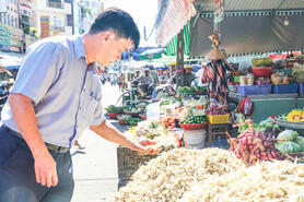 Giá củ kiệu giảm