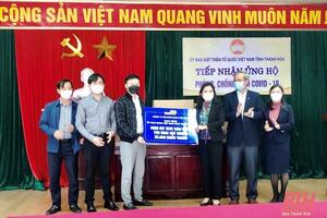 Công ty CP TNH 99 Việt Nam ủng hộ trang thiết bị y tế giúp tỉnh Thanh Hóa phòng, chống dịch COVID-19