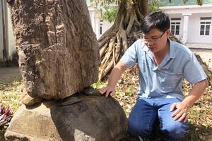 Tháp Rong Yang: Phế tích Chăm ở Phố núi
