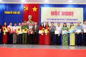 Bảo Lộc: Nhân rộng việc học tập và làm theo Bác