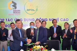 Ký kết hợp tác ứng dụng công nghệ cao trong canh tác rau