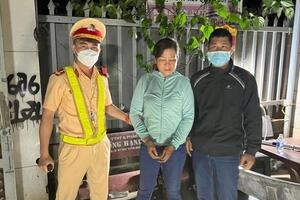 Cảnh sát giao thông Đắk Lắk bắt đối tượng truy nã trên đường bỏ trốn