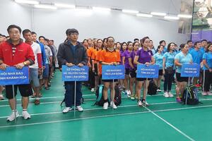 Khai mạc Hội thao Báo chí khu vực Tây Nguyên mở rộng