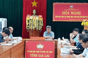 Ủy ban Trung ương MTTQ Việt Nam triển khai công tác phong trào đến cuối năm 2022
