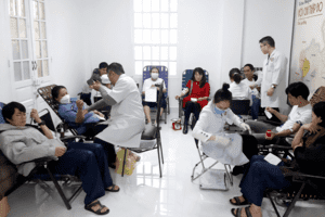 Bệnh viện Đa khoa Lâm Đồng tiếp nhận 138 đơn vị máu