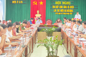 Ia Pa đẩy mạnh công tác xây dựng Đảng về chính trị, tư tưởng, đạo đức