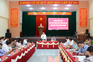 Chủ tịch UBND tỉnh Trương Hải Long: Kbang cần phát huy lợi thế để phát triển kinh tế-xã hội bền vững