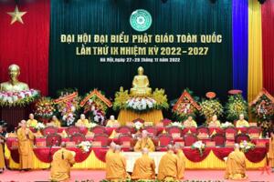 Đại hội đại biểu Phật giáo toàn quốc lần thứ IX thành công tốt đẹp
