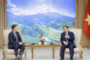 Thủ tướng Phạm Minh Chính tiếp Giám đốc điều hành Tập đoàn Nike