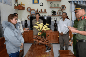 Triệt phá đường dây đánh bạc dưới hình thức ghi số lô, đề 500 triệu đồng/ngày ở Quảng Nam